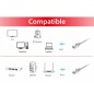 Equip Cat.6A S/Ftp Patch Cable,